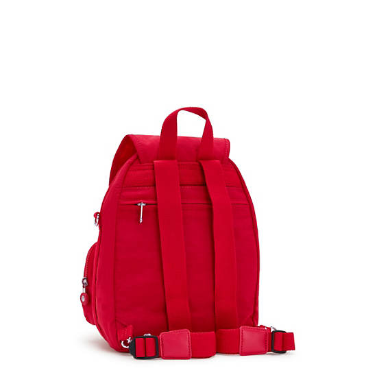 Kipling Firefly Up Convertible Rugzak Rood | België 1638BE